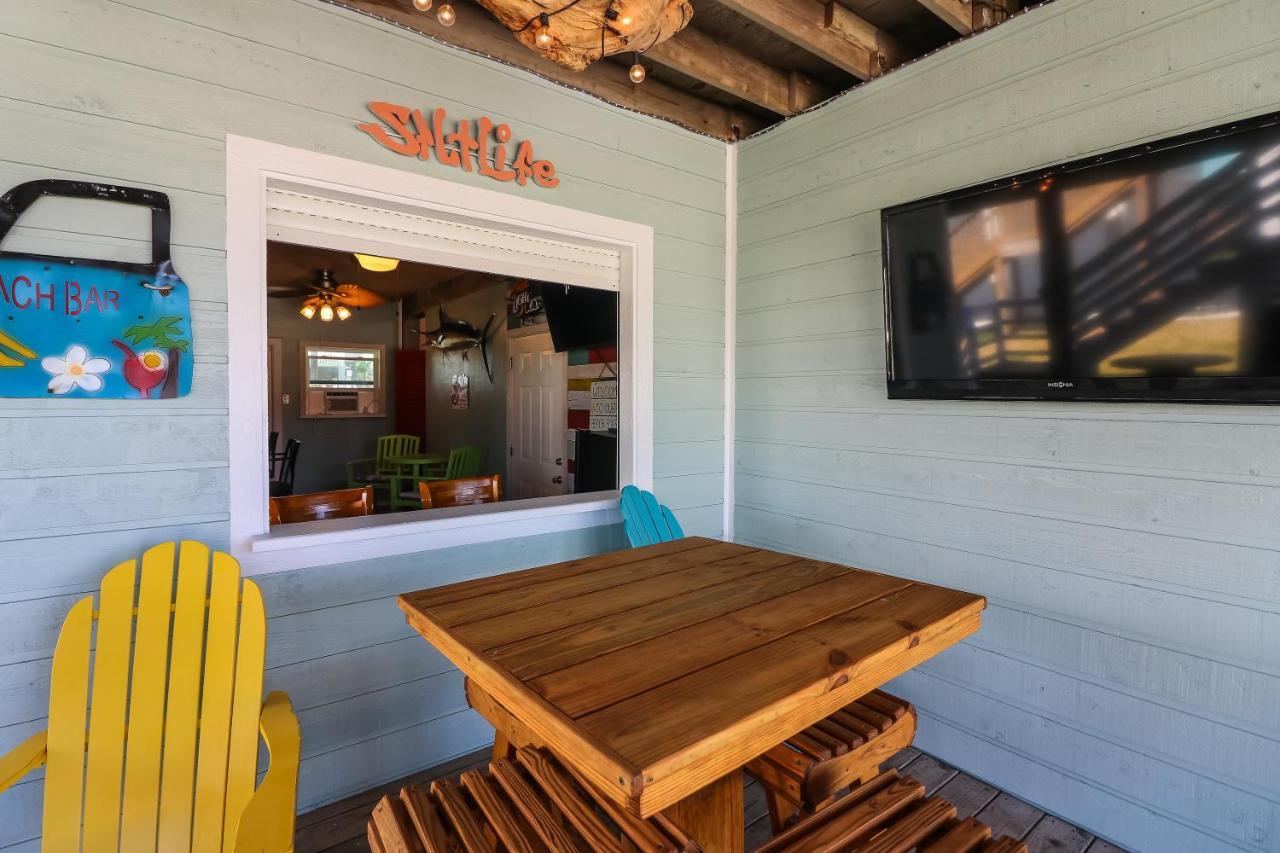 One-Of-A-Kind Beach Home With Lounge Bar Game Room Galveston Exterior foto